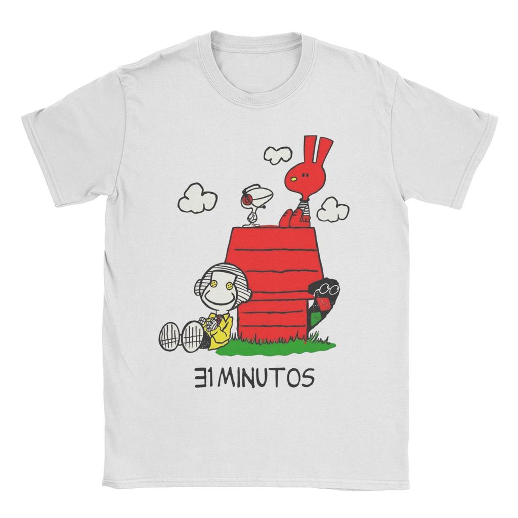 Men Womens TShirts Cute Bodoque 31 Minutos Vintage Cotton Tee Shirt Short Sleeve  T Shirts Round Neck Tops Classic