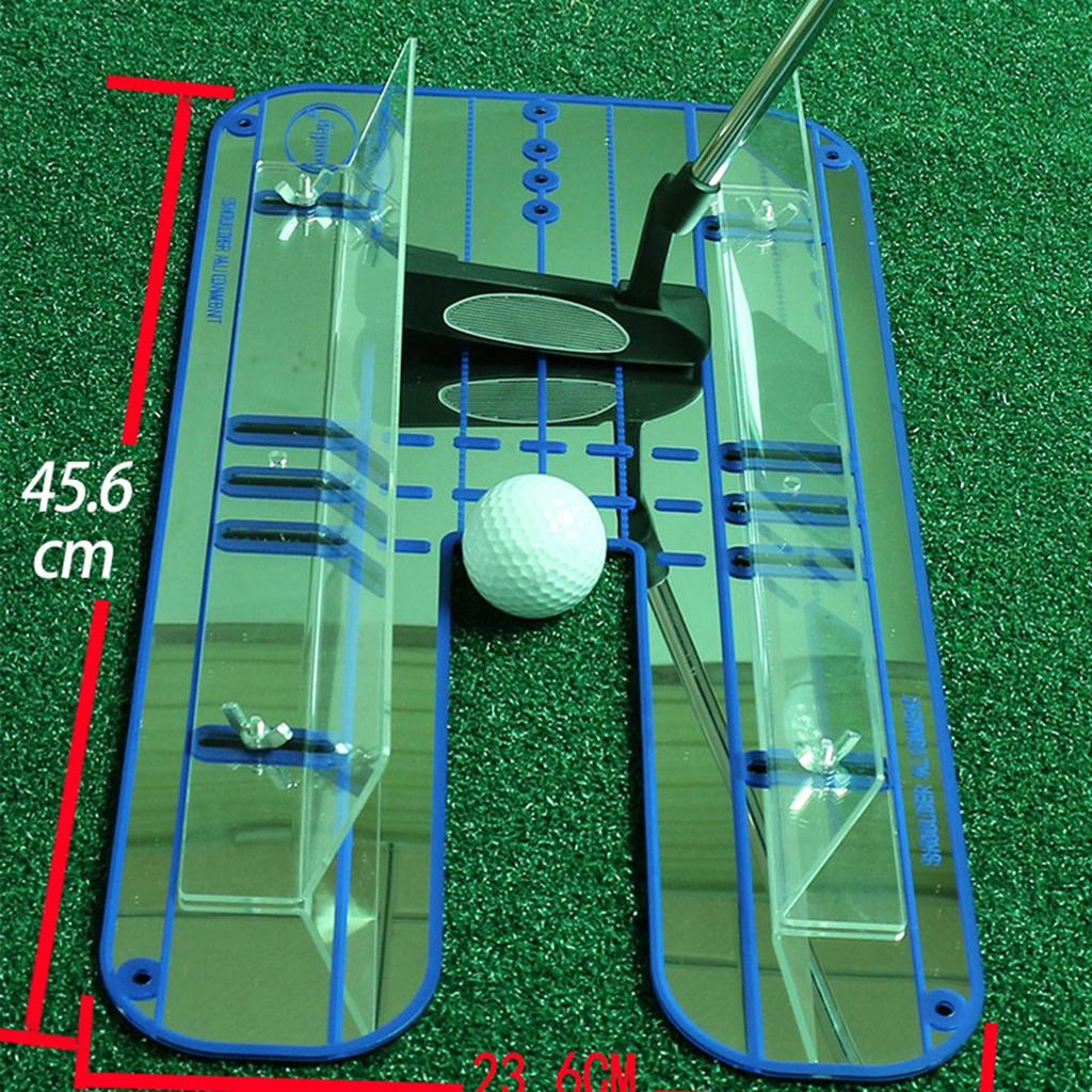 Putting Alignment Mirror Large Golf Accessories Trainer Eye