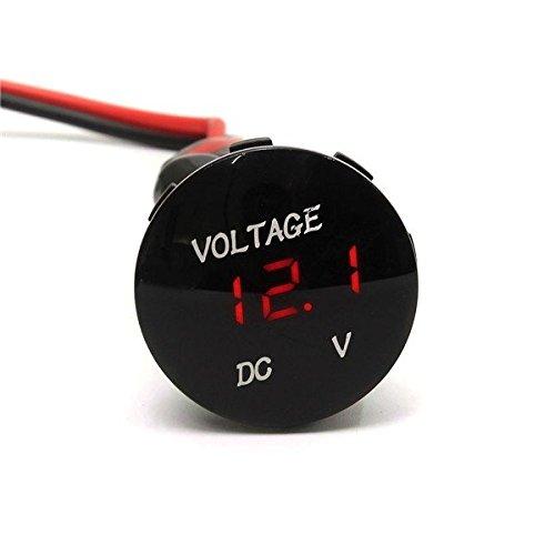 

Mini DC12V Automobile Red LED Panel Digital Voltage Meter Voltmeter Display Kit