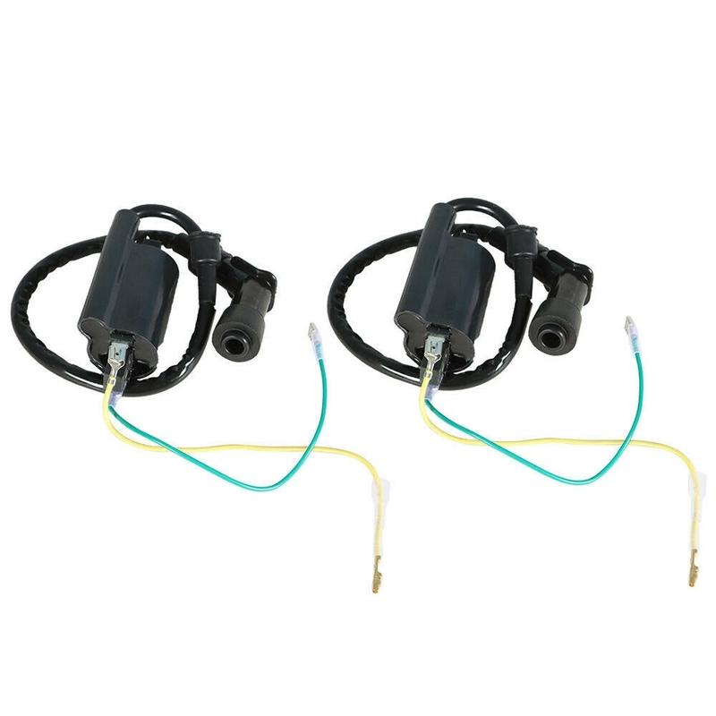 Lot de 2 Bobines d'allumage 12V pour Honda CB350 CL350 SL350 CL450 CB450 CB500 CL500