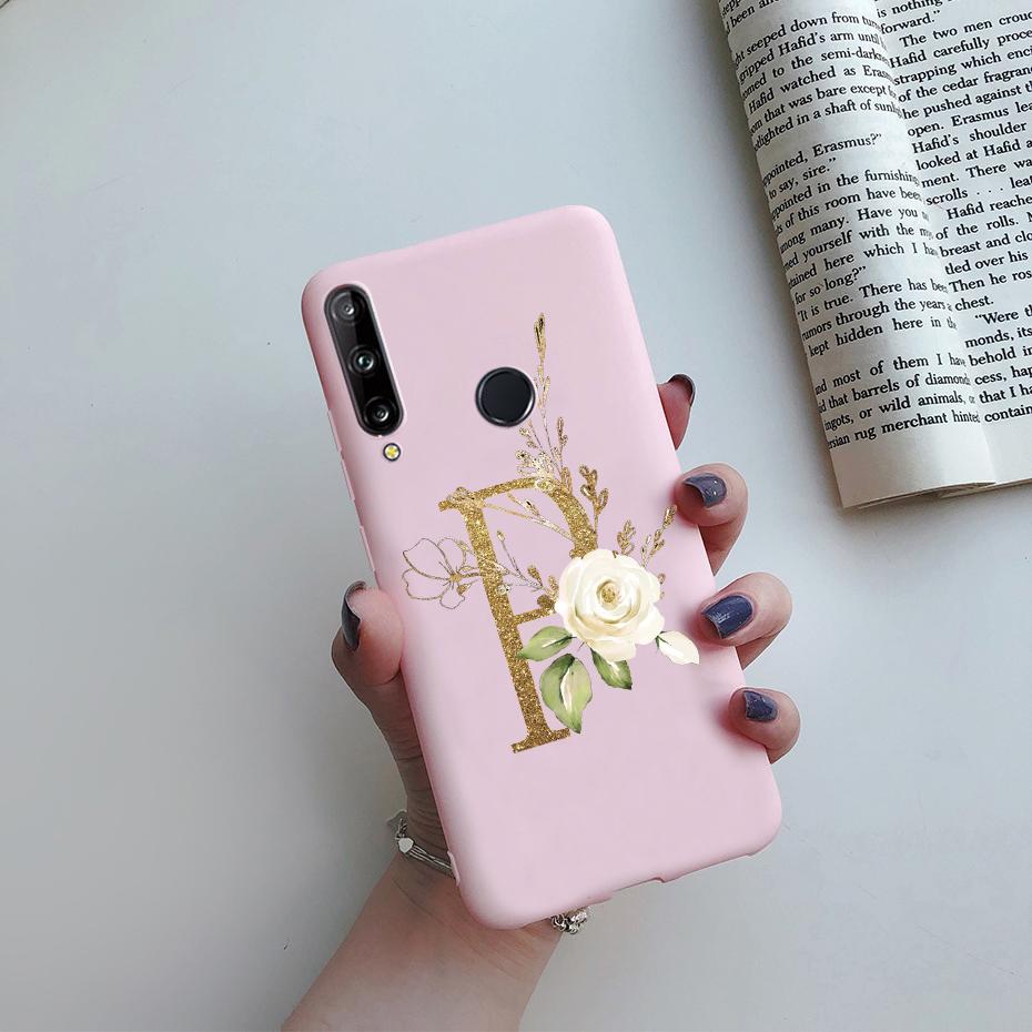 For Huawei Y7P Y6P Case Cute Letters Soft Silicone Back Cover For Huawei Y8P Y7P Y6P Y5P Phone Cases Y 6P Y 7P 8P Y 5P 2020 Case