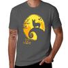 Corgi Shadow Wolf Halloween Tshirt Tough Fabric Work Tee