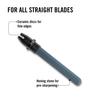 VICTORINOX Dual Knife Portable Stick with Ceramic a Portable Solution for Sharpening Straight Blades Sharpener, Pen-Shaped V-Shaped Tip, [4.3323]