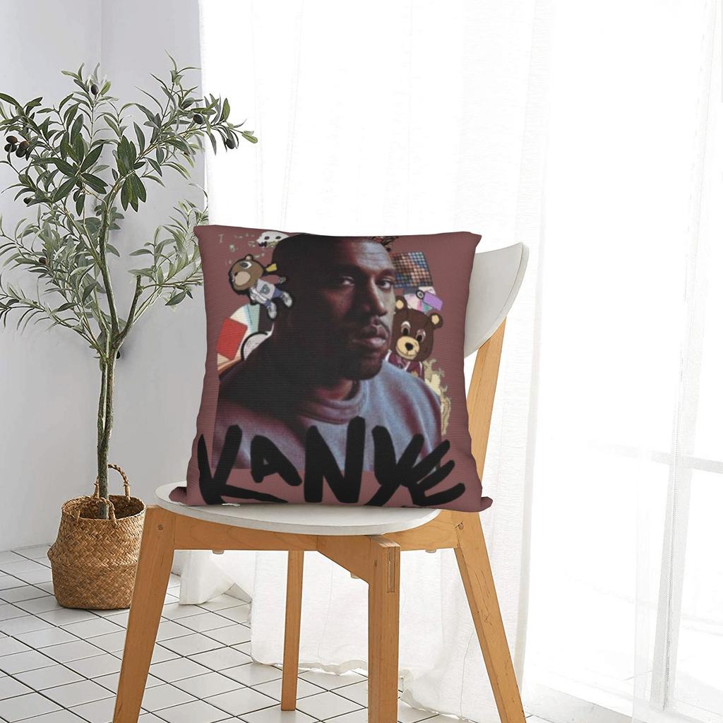 Kanye West Meme Pillow Cover  Square Cushion Cover Vintage Pillow Case For Sofa Home Decor