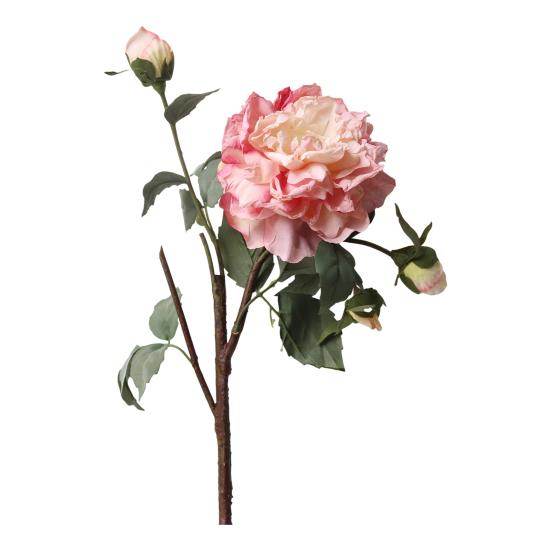 Artificial Flowers Bendable Stems Adjustable Luxury Peony Bouquet Realistic Silk Petals Home Decor for Living Room Dining Table Centerpiece