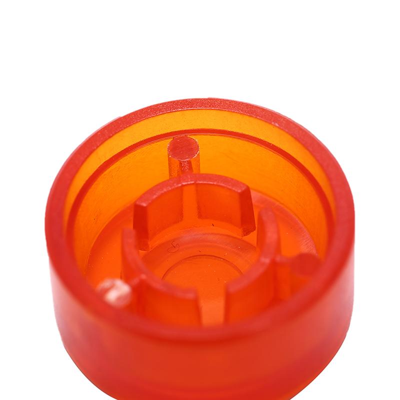 10Pcs Footswitch Topper Plastic Bumpers Guitar Effect Pedal Foot Nail Cap