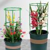 2 Layer Tomato Plant Support Stake Tower Cage for Raised Garden Bed Adjustable Trellis for Indoor and Outdoor Gardening