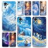 Phone Case For Xiaomi Redmi Note 14 13 12 4G 9S 9 10 11 Pro Plus 5G 14C 13C 12C 10C 9A TPU Cover Landscape Winter Light Snow