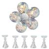 Nail Stand Magnetic Design Professional Nail Practice Painting Stand with Base for Home SalonWhite