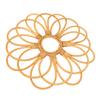 Wall Hanging Rattan Decor 42cm Exquisite Woven Retro Rattan Flower Wall Hanging Art for Living Room