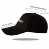 Colombia Soccer Ball Flag Baseball Cap Polyester Adjustable Adult Casual Travel Headwear