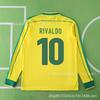 Brazil Retro Football Jersey Short Long Sleeve National Team World Cup Vintage Soccer Shirt