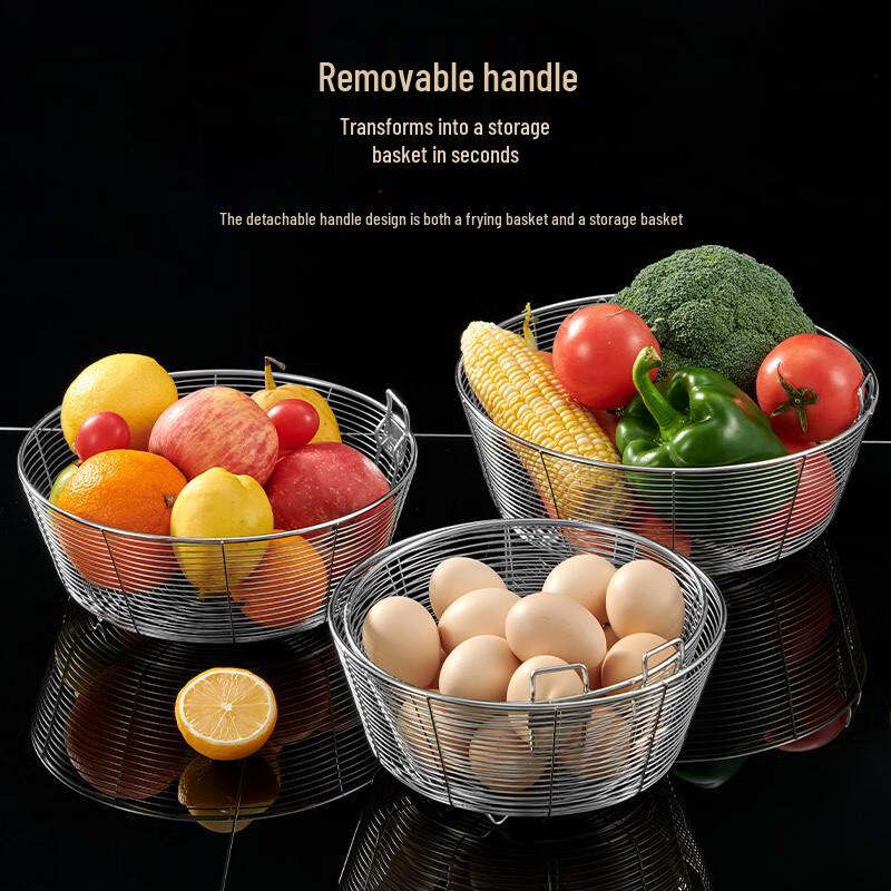 304 Stainless Steel Frying Skimmer Strainer