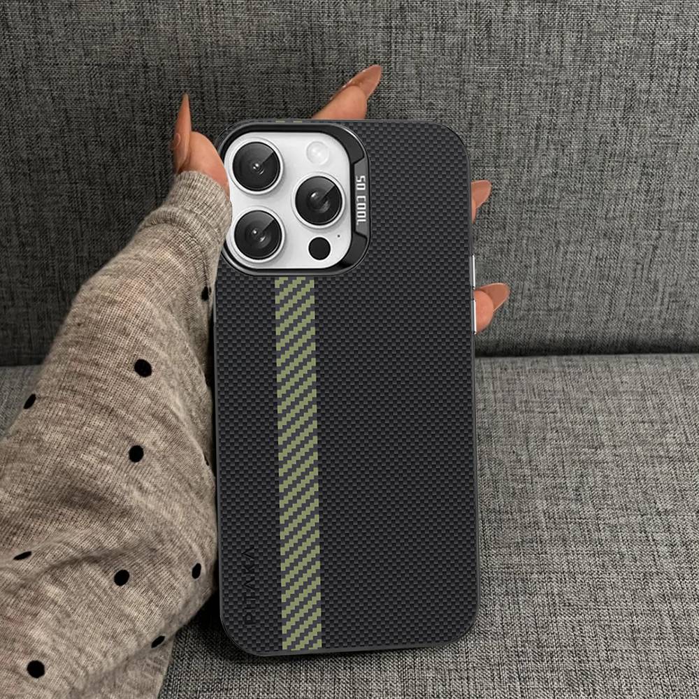 Fiber Texture Phone Cases For IPhone 17 16 15 14 13 12 11 Plus Pro Max Colorful Case
