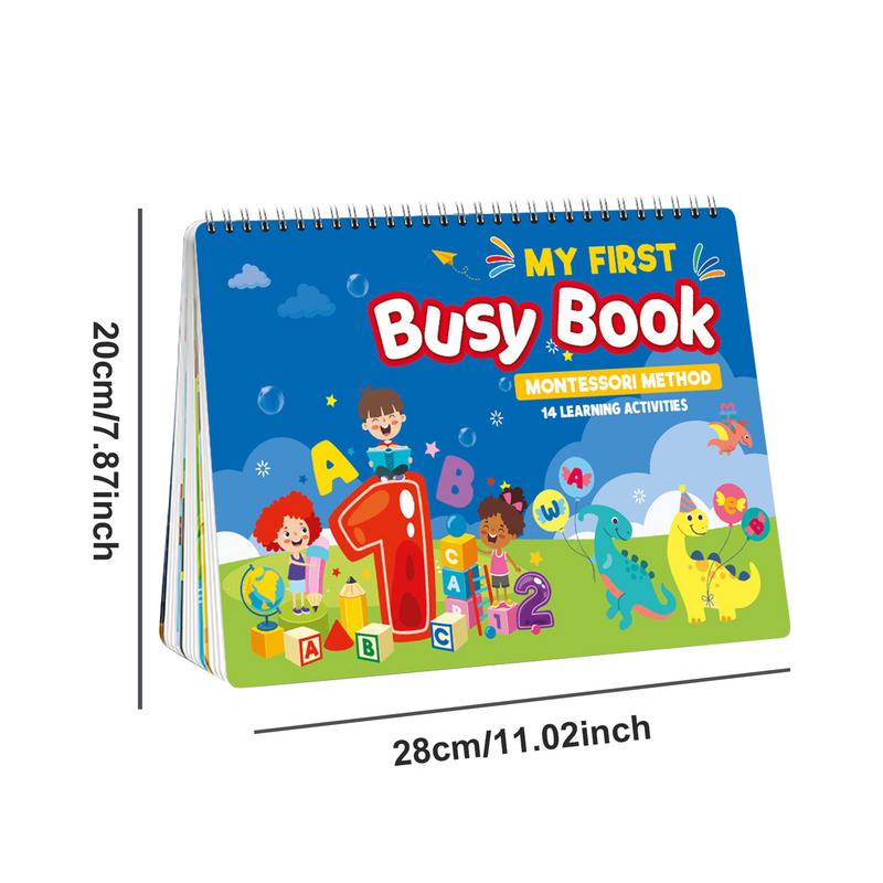 

Дошкольные обучающие занятия Книга 14 тем Малыш Занятая книга для мальчиков и девочек Ранние развивающие сенсорные игрушки single attribute