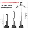 Folding Camping Lamp Rechargeable Tent Hanging Light Portable Flashlight Multifunction Table Lamp Reading Lamp Emergency Light