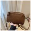 IELGY Retro Texture Autumn Winter Small Square Bag All-Match Commuter Shoulder Messenger Bag