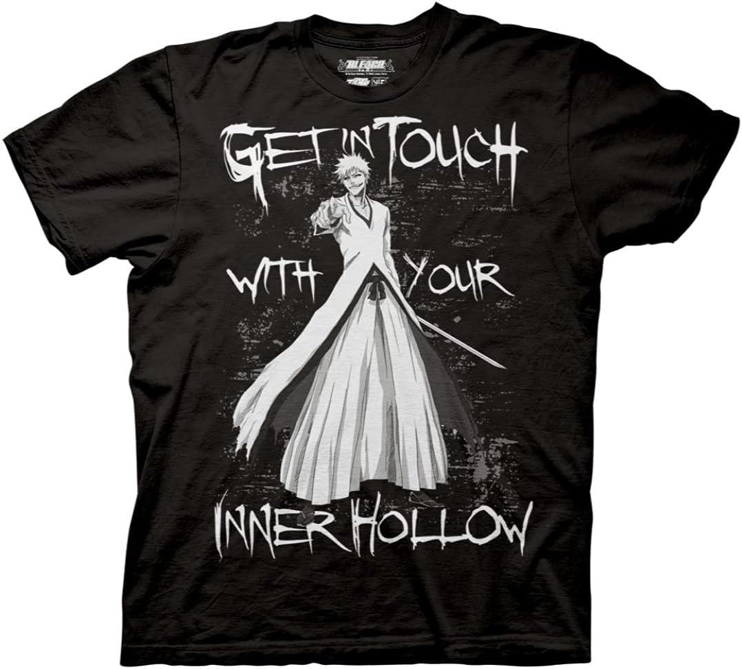 Ripple Junction Bleach Adult Unisex Your Inner Hollow Heavy Weight 100% Cotton Crew T-Shirt S