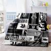 Juventus Customize Text Blanket Cozy Customizable Blanket Soft Warm Cozy Suitable for Bedding Office Nap Bed for All Occasions