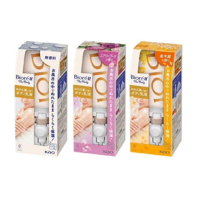 Kao - Biore U The Body Wet Skin Body Moisturizer Airy Bouquet - 300ml Refill