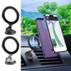 360 Degree Rotation Magnetic Car Phone Holder For Car Phone Car Mount For All Smartphone Case Foldable Bracket