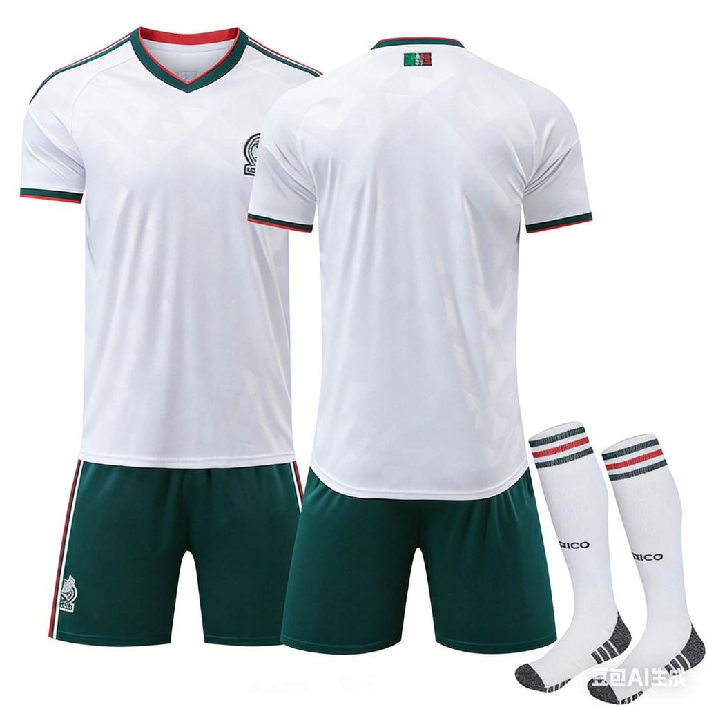 2026 World Cup Mexico Away Jersey No. 9 Raul National Team Jersey Short-sleeved Football Jersey Custom Cross-border
