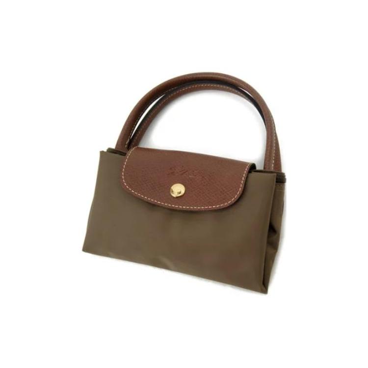 New LONGCHAMP Le Pliage Polyamide Tote Bag, Shopping Bag, Handbag, Shoulder Bag Women's Dark Umber 1621089A23