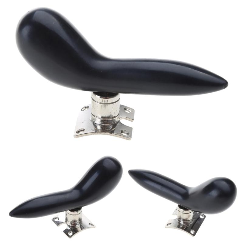 Hand Holder Saddle Rest with Fixing Screws and Base Hand Holder Bakelite Woodwind Instrument Accessories Parts