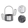 Portable Plant Stand Planter Decoration Florist Decorative Flower Stand Container Wrought Iron Cactu