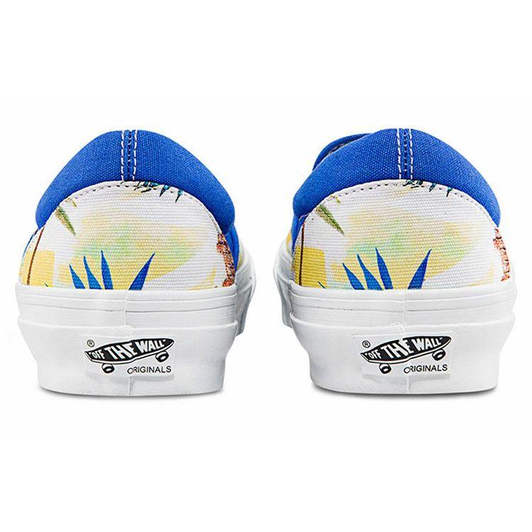 Vans OG Classic Slip-On Spring Brick Unisex Sneakers Blue VN0A32QNB4V