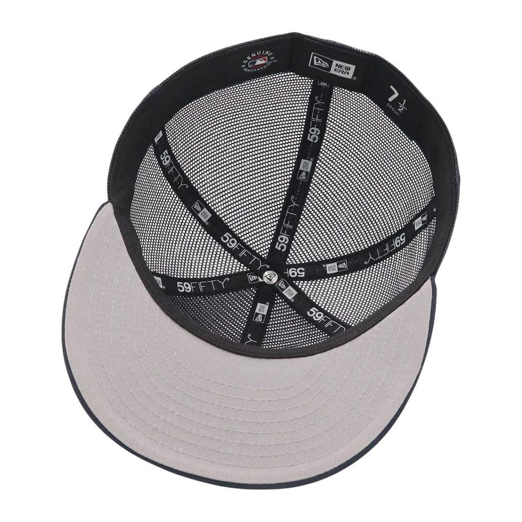 NEW ERA Cap 59FIFTY All Mesh MLB LA Night Shift Navy 7 5950 ALL MESH LOSDOD NVY 261 3/8
