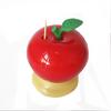 Press Type Toothpick Holder Apple Shape Automatic Toothpick Dispenser Compact Design Kitchen Table Accessory Durable Plastic Material