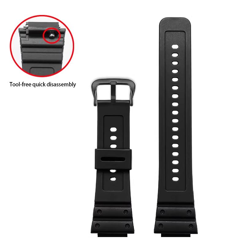 For Casio G-SHOCK Small Square 3516 DW-H5600 Series Resin Silicone Watch Strap Men's Watchband Sport Waterproof Accessories