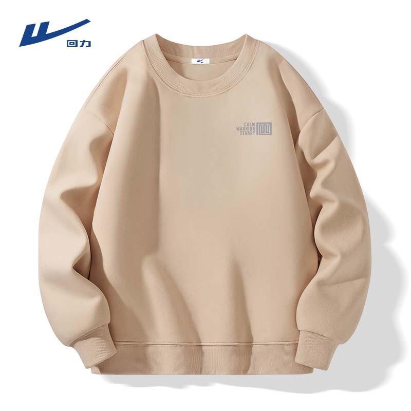 Warrior Men's Heavyweight Round Neck Pullover Sweatshirt