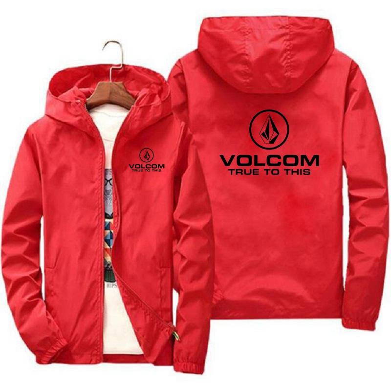 Men's Spring Fashion Casual Outdoor Sports Jacket 2026 New Windproof Zipper Hooded Top, Super Large s-7XL