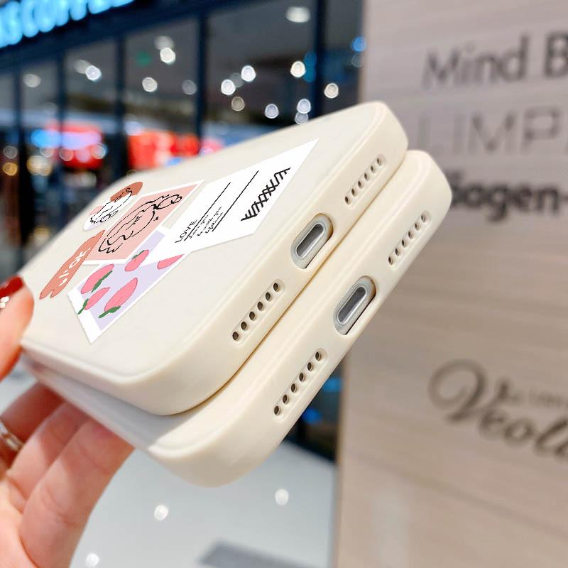 Handyhülle für iPhone 11 13 XR 15 14 Pro Max iPhone 12 16 7 8 Plus XS Max Samsung A15 A55 A05 Redmi 12 13C 13 9 OPPO A16 A18 Vivo Y17S Y12 Huawei P40