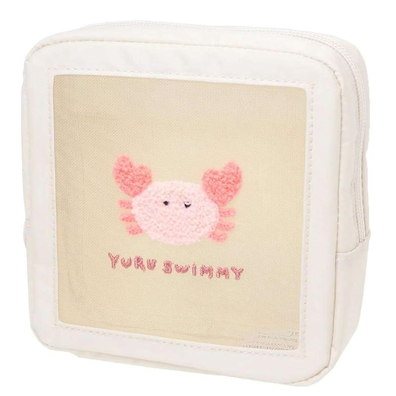 

Yurusuumi block pouch Crab
