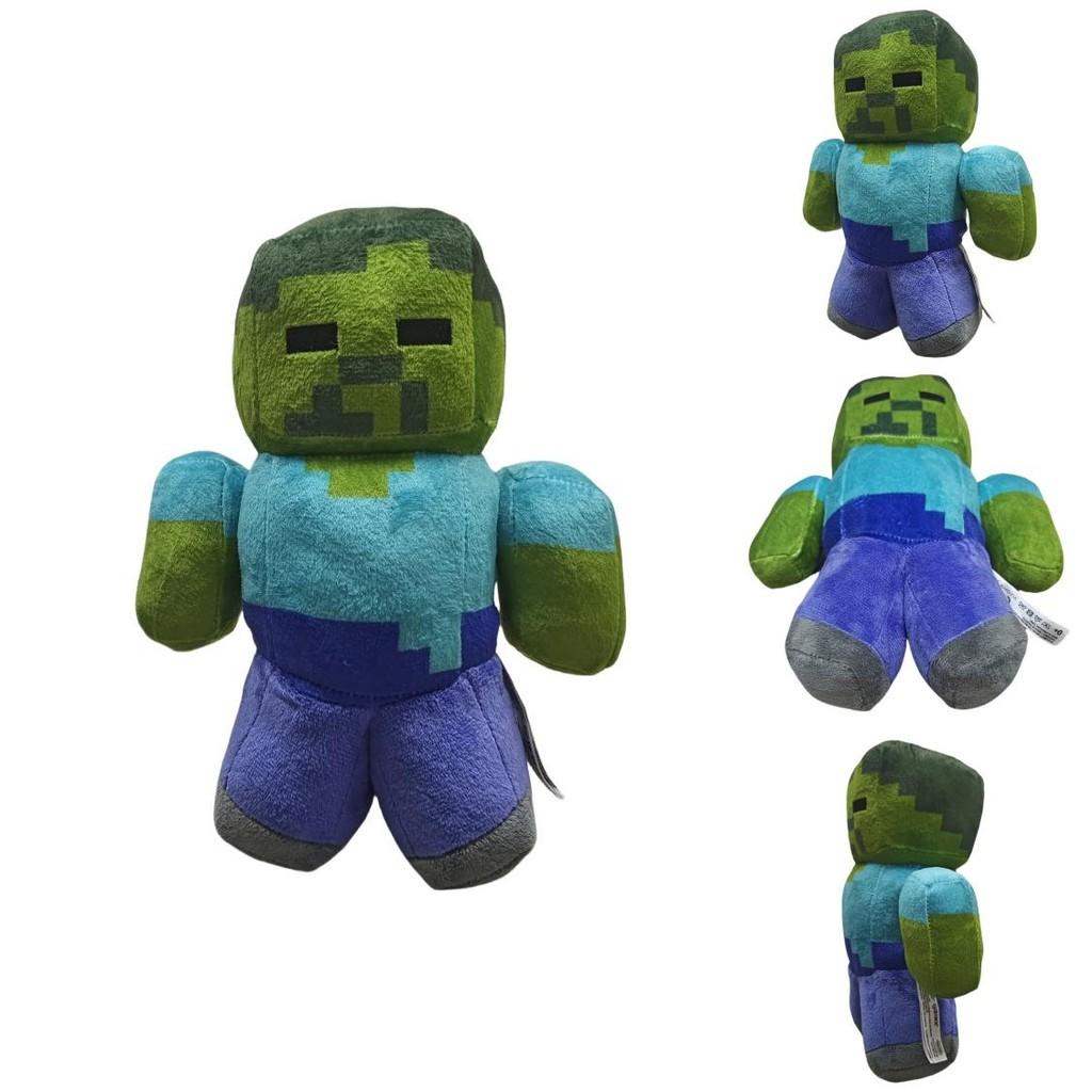 Minecraft Spelkarakter Groene Zombie Pluche Poppen Speelgoed Voor Kinderen En Verzamelaars