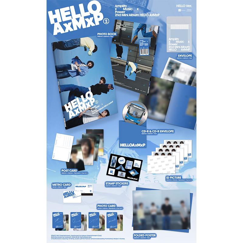 [Pre-order]AxMxP - 2ND MINI ALBUM [HELLO AxMxP]