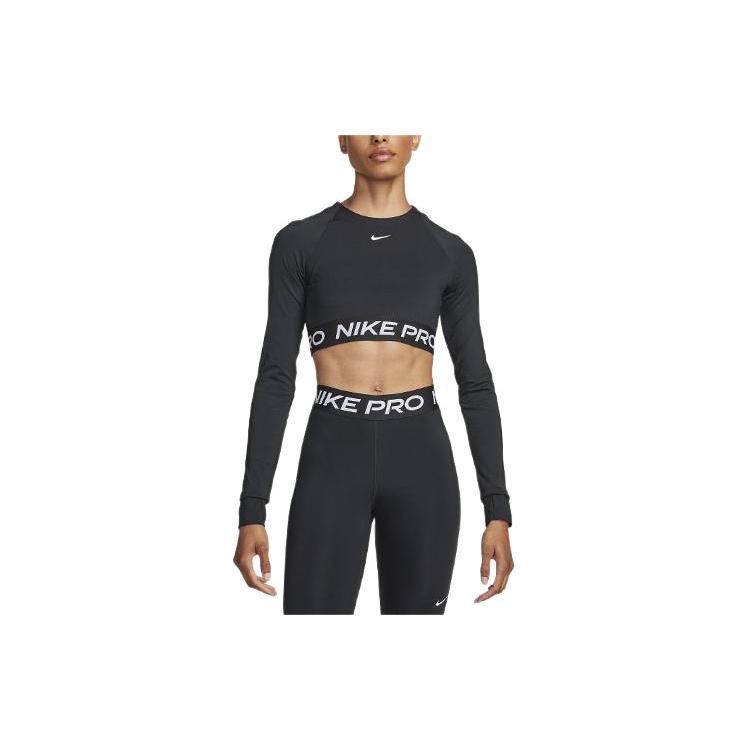 

Новый женский топ Nike Pro Dri FIT с укороченным рукавом FV5484-010 M