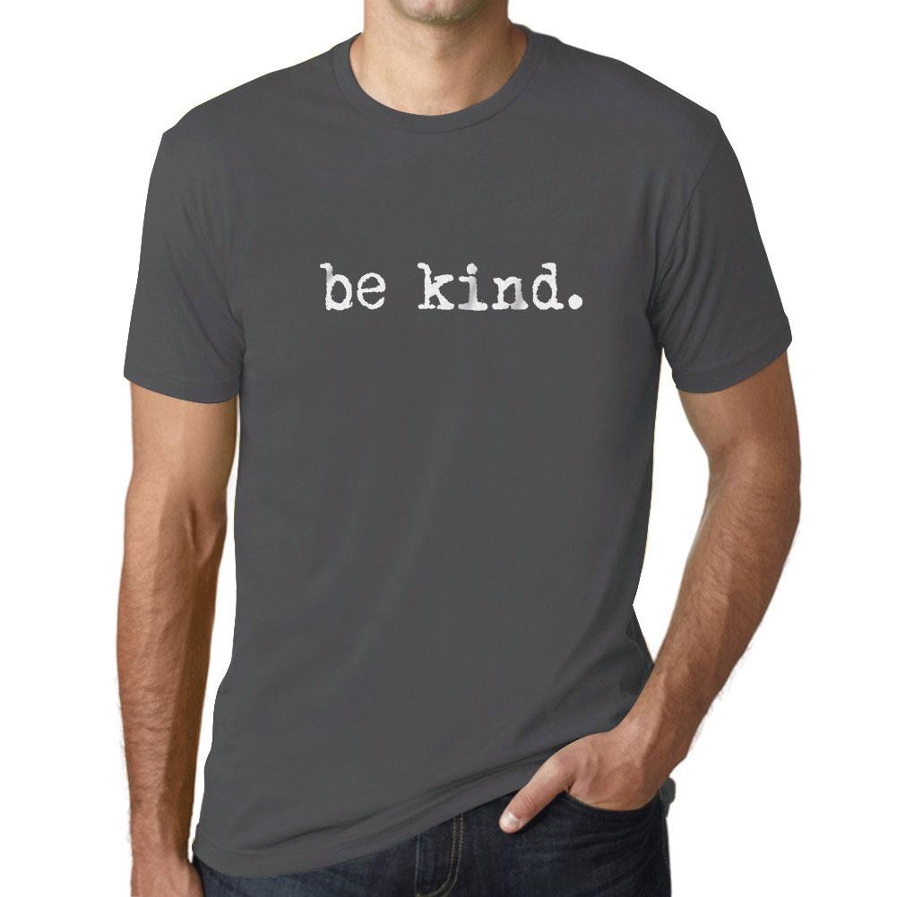 Ultrabasic Homme T-shirt Graphique Be Kind Lettres Imprimees