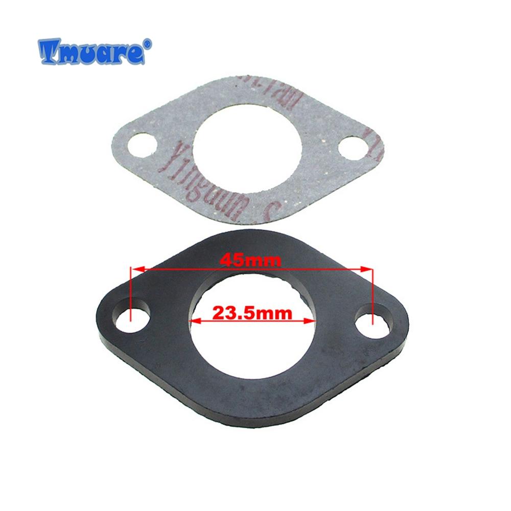 Tmuare Intake Manifold Spacer Insulator Gasket For Chinese GY6 125cc 150cc Moped Scooter ATV Go Kart