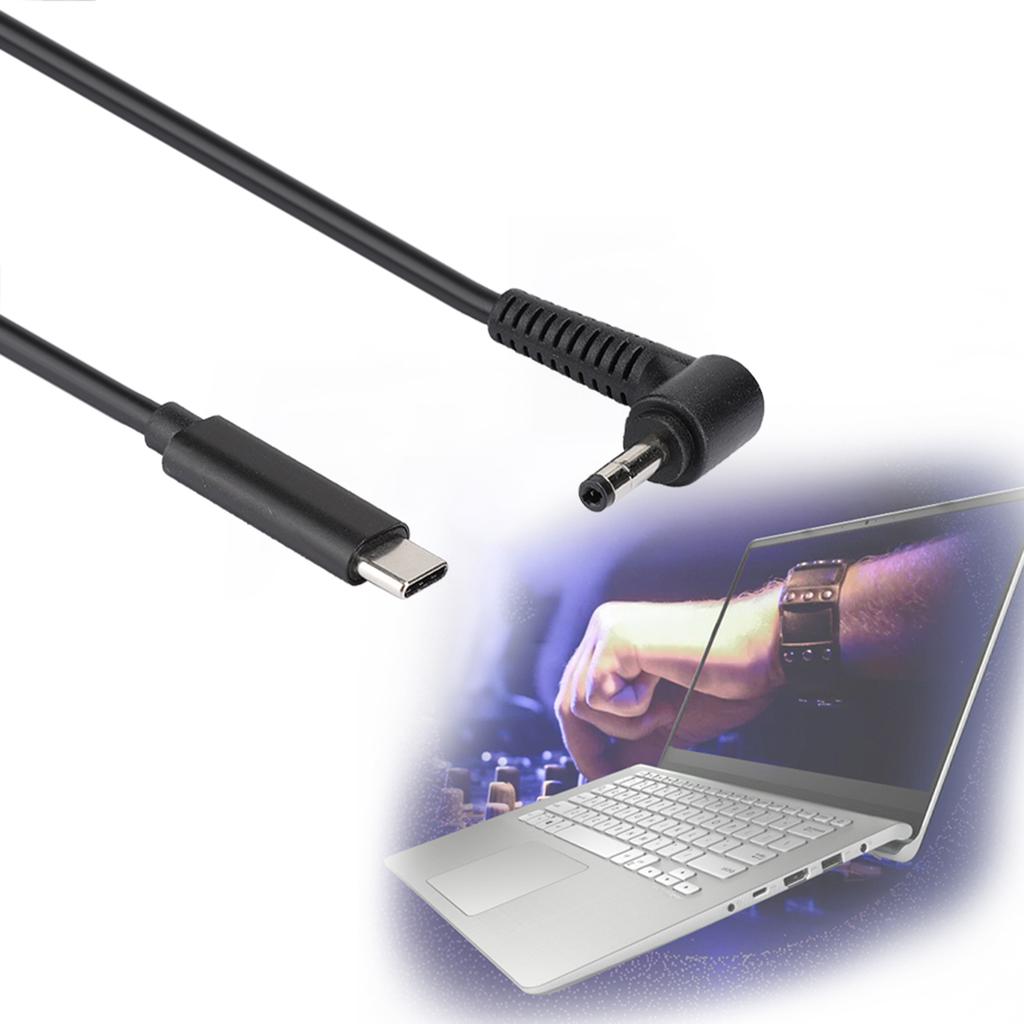 TypE C Male To 4.0mm X 1.7mm Male PD Power To for ASUS Ultrabook Power Adapter Cable