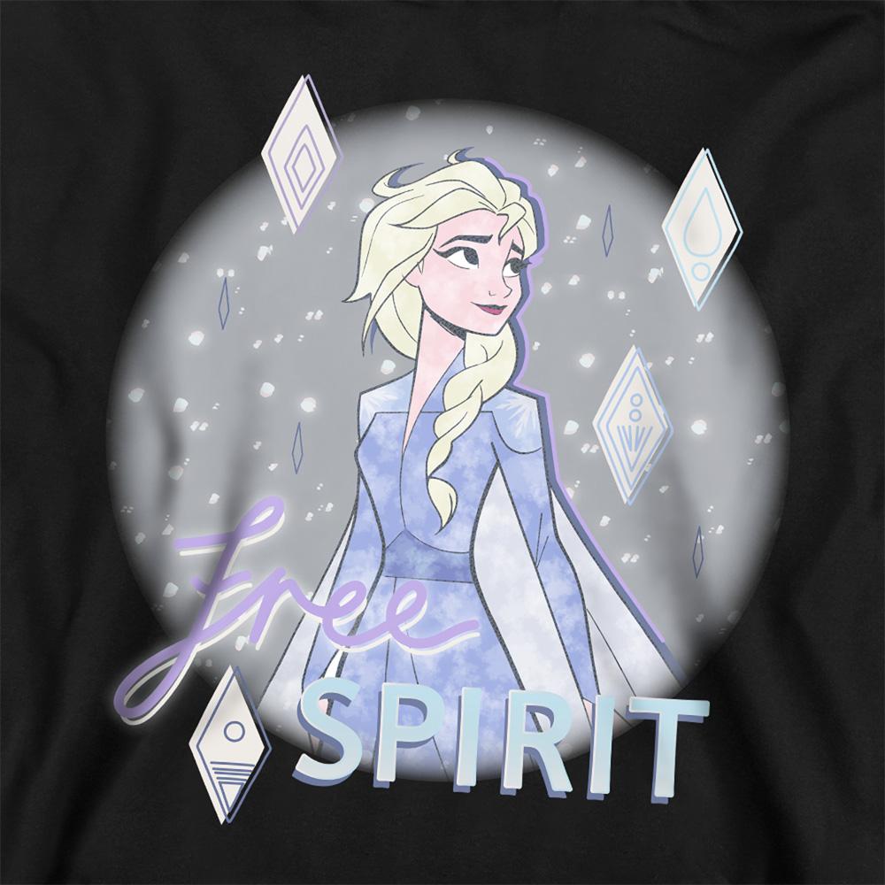 Frozen Childrens/Kids Believe In Yourself Elsa Pullover Hoodie