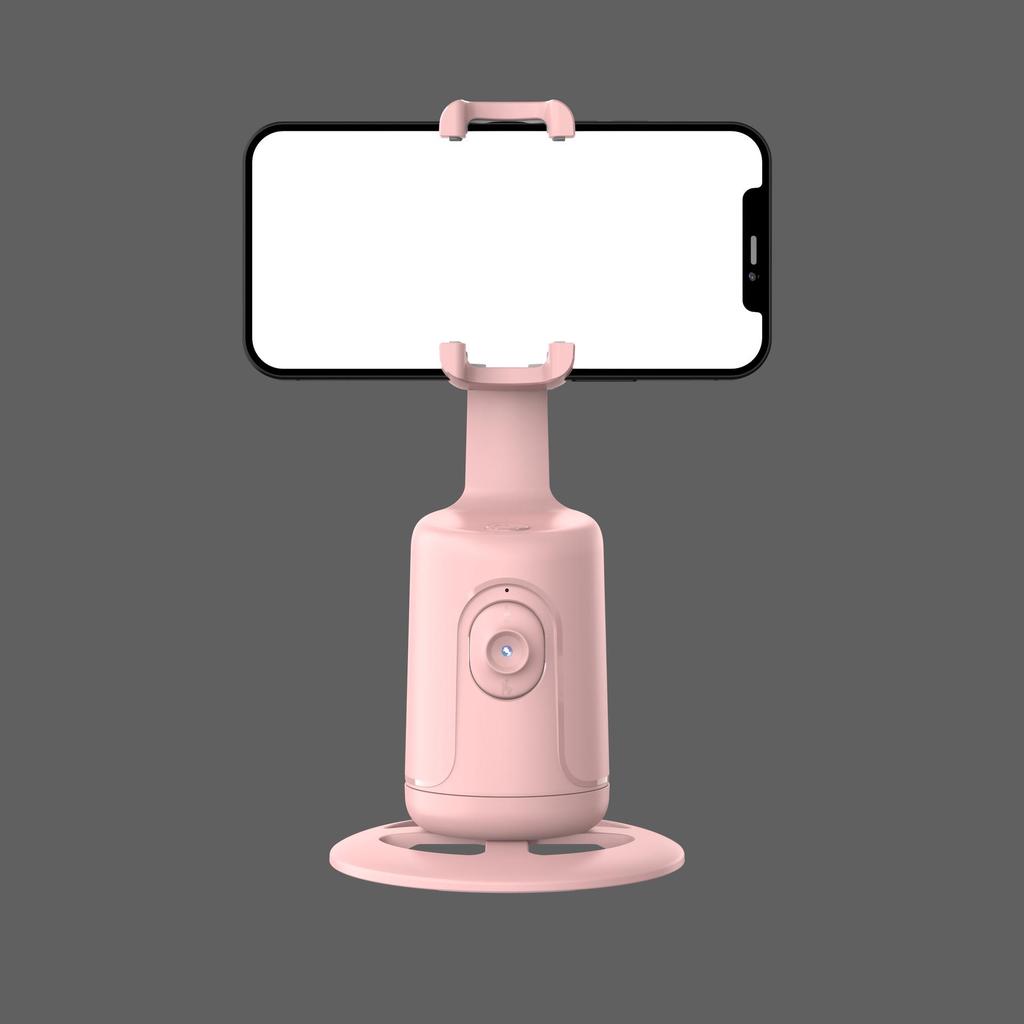 Smart Gimbal Stabilizer with 360° Rotation & Face Recognition for Live Streaming, Model P01