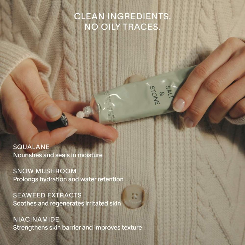 Salt   Stone Nourishing Hand Cream 2 Oz Santal   Vetiver