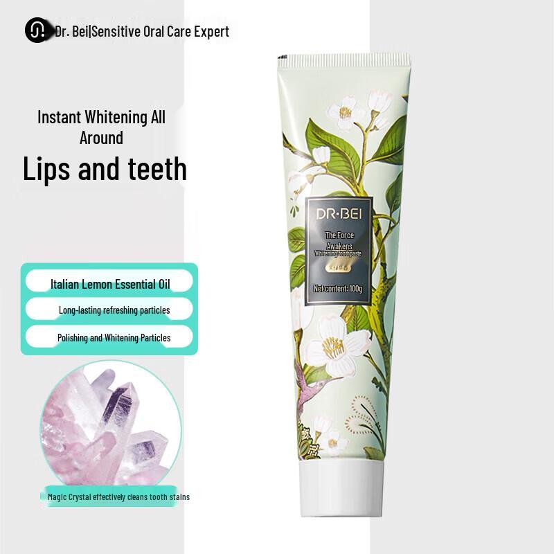 Dr. Bei Whitening Toothpaste, Fresh Breath, Jasmine Green Tea
