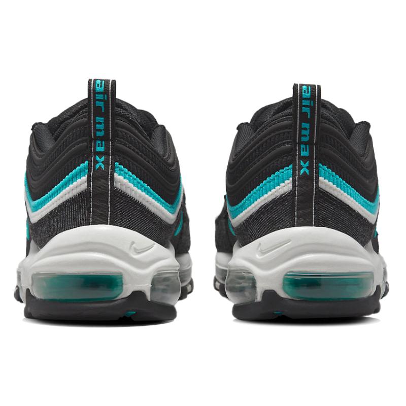 Nike Air Max 97 Schwarz Sporttürkis Sneaker Freizeitschuhe DN1893-001