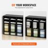 Wood Literature Organizer, 36 Compartments, File Sorter with Removable Shelves, Mailboxes Slot for Office Home Classroom Mailrooms Organization, EPA