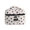 Cosmetic Bag Large Capacity Toiletry Bag Aesthetic Cosmetic Organizers Bows Makeup Bag Skincare Organisers for Women